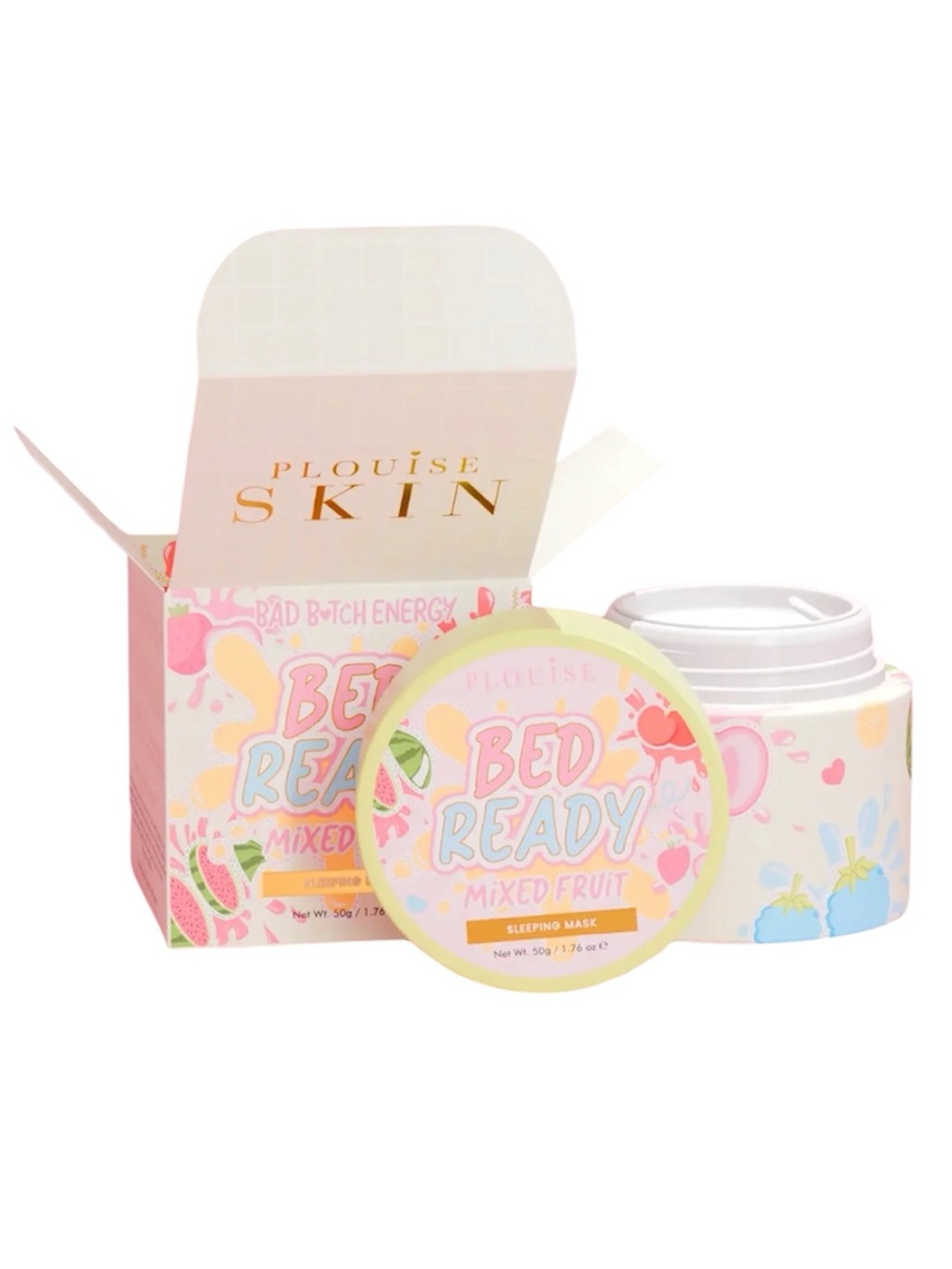 P.Louise New Bad B*tch Energy Bed Ready Mixed Fruit Sleeping Mask